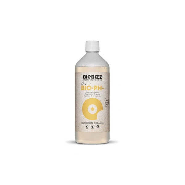 Regulador de pH | Bio Bizz | Bio pH- | 1 lt.