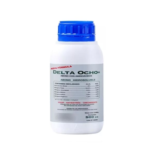 Fertilizante | Cannabiogen | Delta Ocho | Crecimiento | 500 ml.