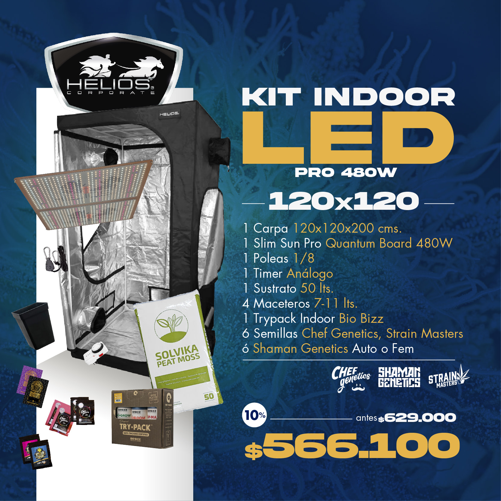 kit-led-187608.jpg Kit Indoor | Led | 120 x 120 | Pro 480W (sólo web) - Imagen 1