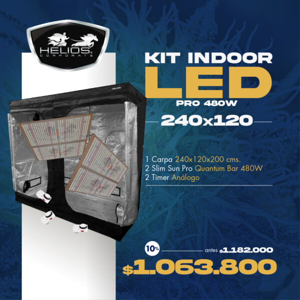 Kit Indoor | Led | 240 x 120 | Pro 480W (sólo web)