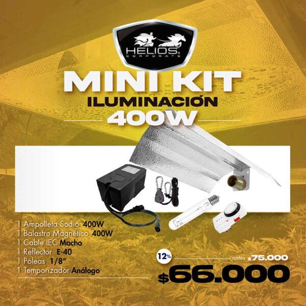 Mini Kit | Iluminación Pro | Magnético | 400W (sólo web)