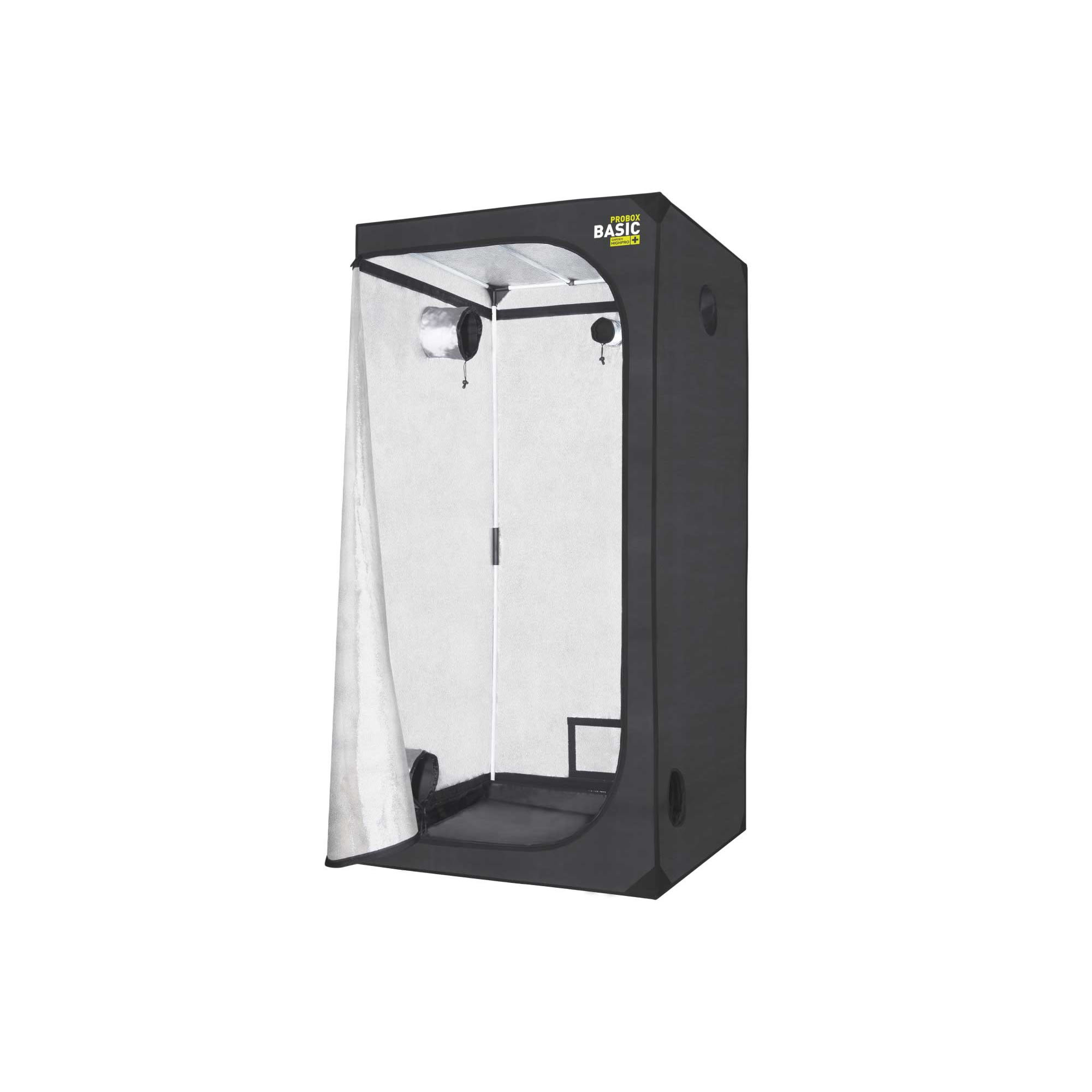 negra-100x100-1-garden9563.jpg Carpa Probox Basic | 100 x 100 x 200 cms. | Garden Highpro - Imagen 1