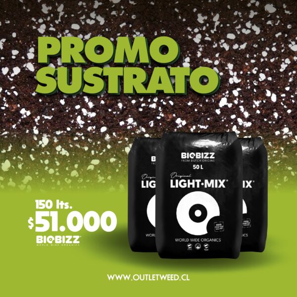 Promociones Web Sustrato | 150 lts. | 3 Sacos 50 Lts. | Bio Bizz