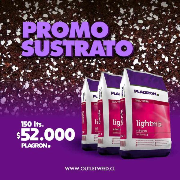 Promociones Web Sustrato | 150 lts. | 3 Sacos 50 Lts. | Plagron
