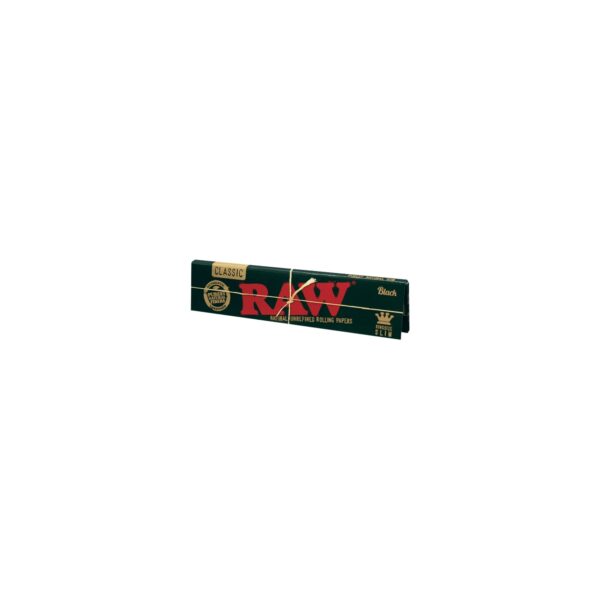 Papel | King Size | Black | RAW