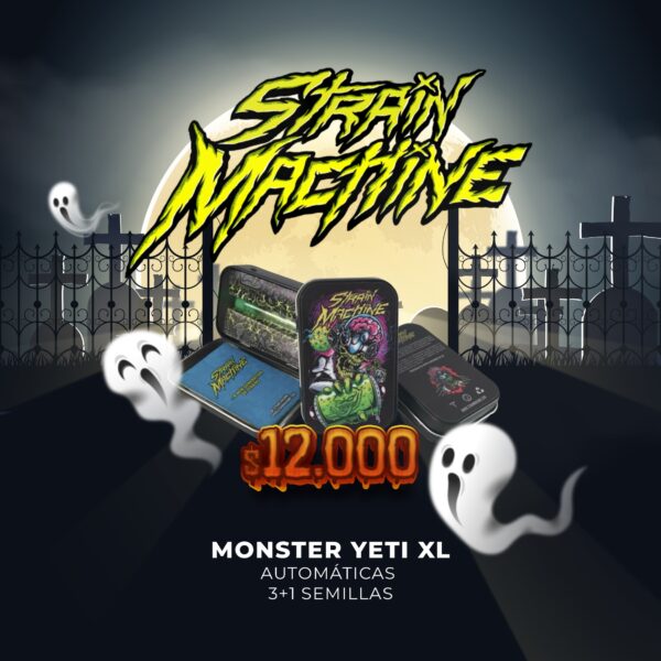 Semillas | Strain Machine | Monster Yeti XL | Auto | 3+1 semillas